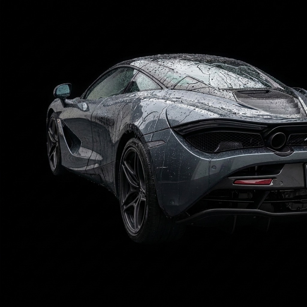 Ceramic coated car