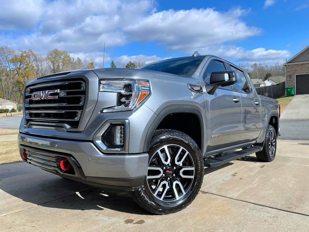 Freshly detailed GMC Sierra